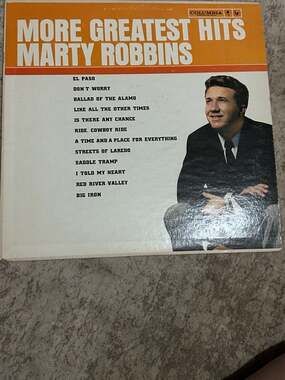 Marty Robbins - More Greatest Hits Vinyl LP (Columbia CL 1635)